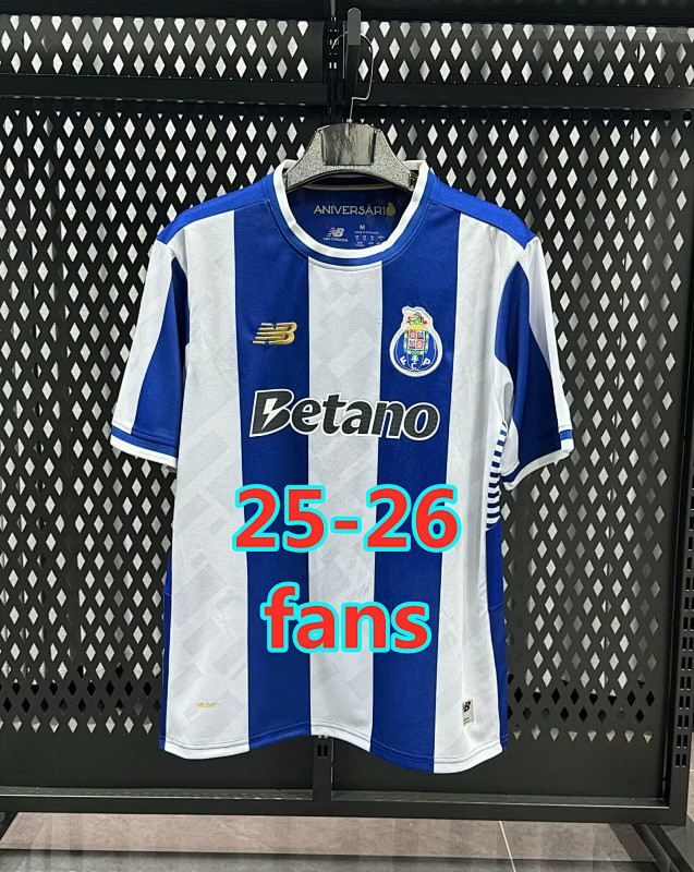 Fifa 25-26 Porto Home Fans Version Jersey S-4XL