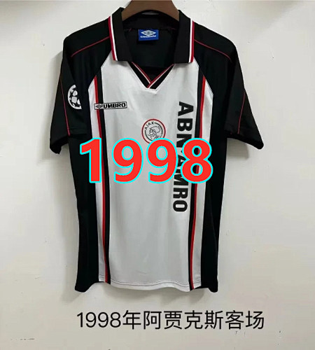 Ajax Away Retro Jersey S-2XL