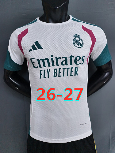 26-27 Real Madrid Training Player Version Jersey S-3XL