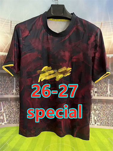 26-27 Barcelona Special Fans Version Jersey S-4XL