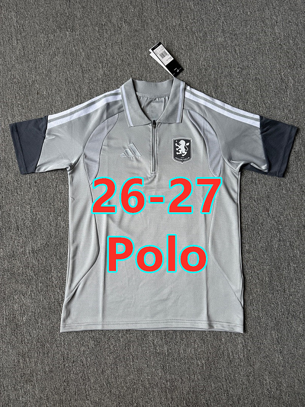 26-27 Aston Villa Polo Jersey S-3XL Polo