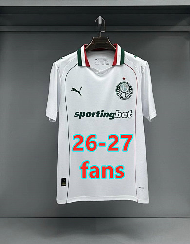 26-27 Palmeiras Away Fans Version Jersey S-4XL