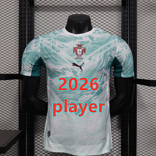 Portugal Away Player 16 Teams Jersey S-4XL 16