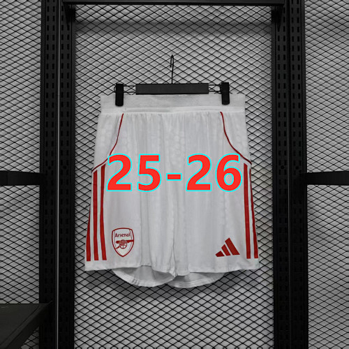 25-26 Arsenal Home Player Version Shorts S-3XL