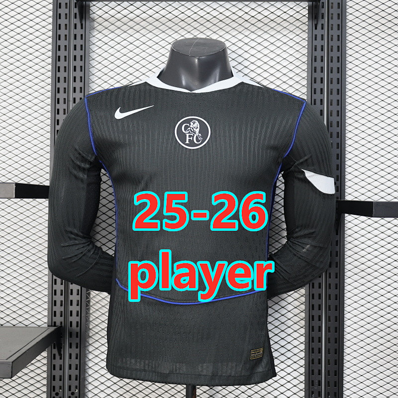 25-26 Chelsea Third Player Long Jersey S-2XL
