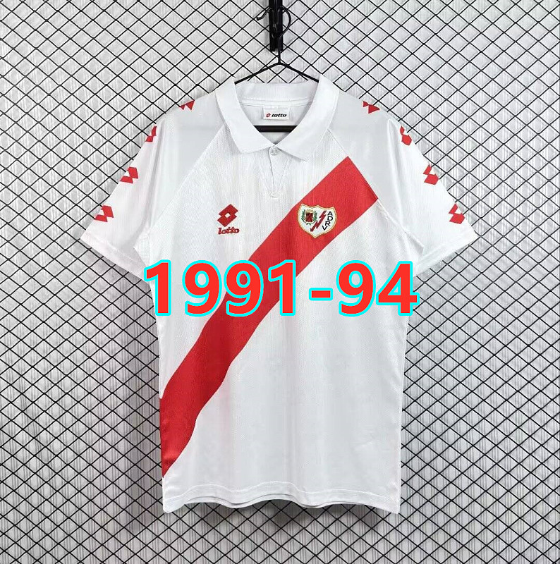 Rayo Vallecano Home Retro Jersey S-2XL