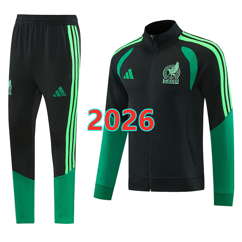Mexico Long Zipper Jacket S-2XL