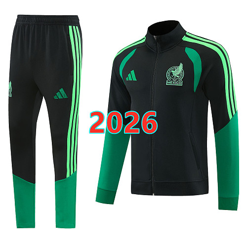 Mexico Long Zipper Jacket S-2XL