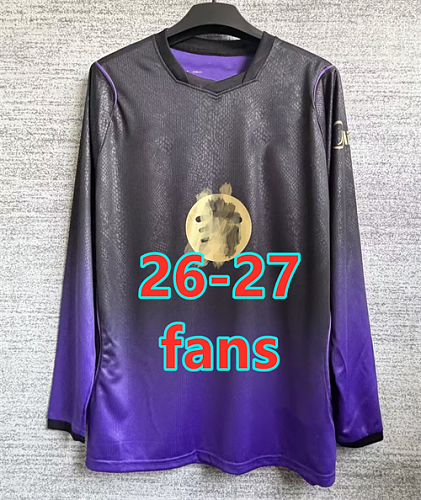 26-27 Barcelona Away Fans Long Jersey S-4XL