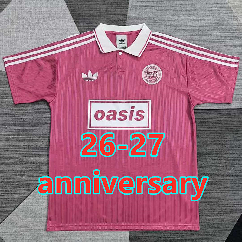 26-27 Oasis Anniversary Fans Version Jersey S-2XL