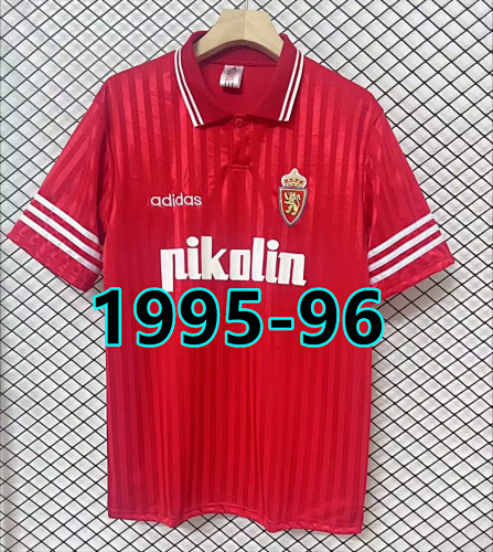 95-96 Zaragoza Away Retro Jersey S-2XL
