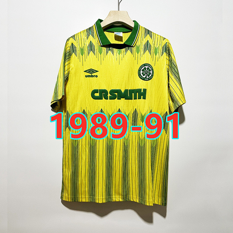 Celtic Retro Away TopThai Quality Jersey S-2XL