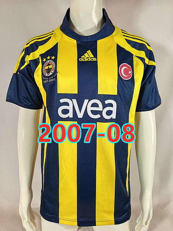 Fenerbahce Home Retro Jersey S-2XL