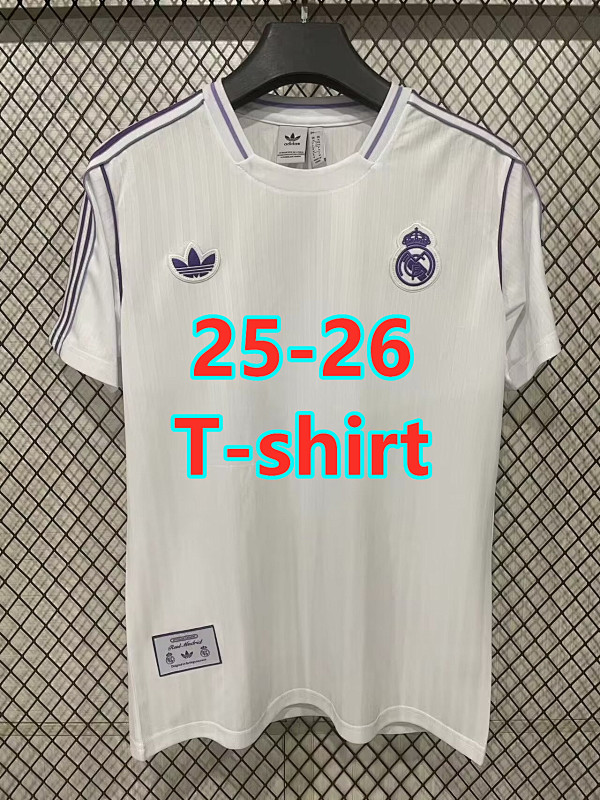 25-26 Real Madrid Retro T-shirt S-4XL T