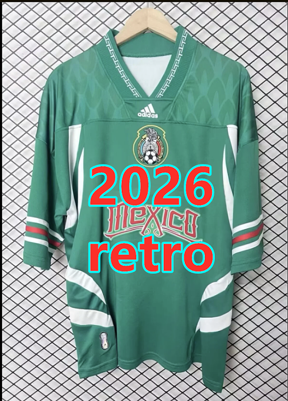 Mexico Retro Special Fans Version Jersey S-2XL