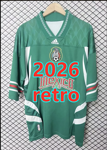 Mexico Retro Special Fans Version Jersey S-2XL
