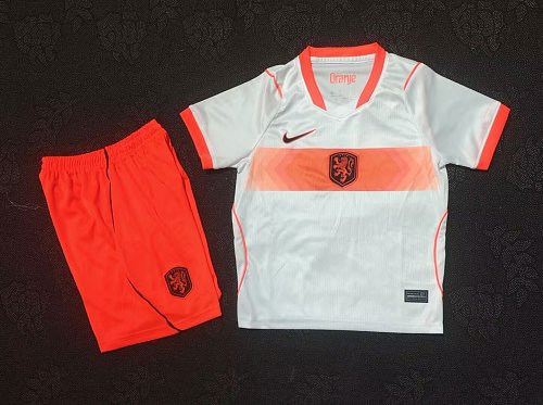 Netherlands Away Kids Jersey+shorts Kit 16 -28
