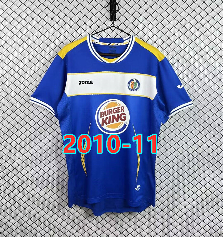 Getafe Home Retro Fans Version Jersey S-2XL