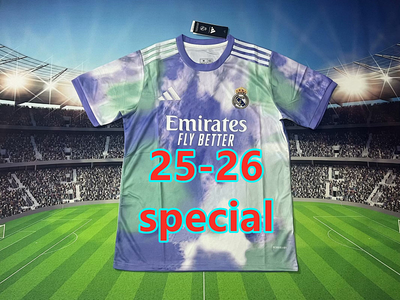 25-26 Real Madrid Special Fans Jersey S-2XL