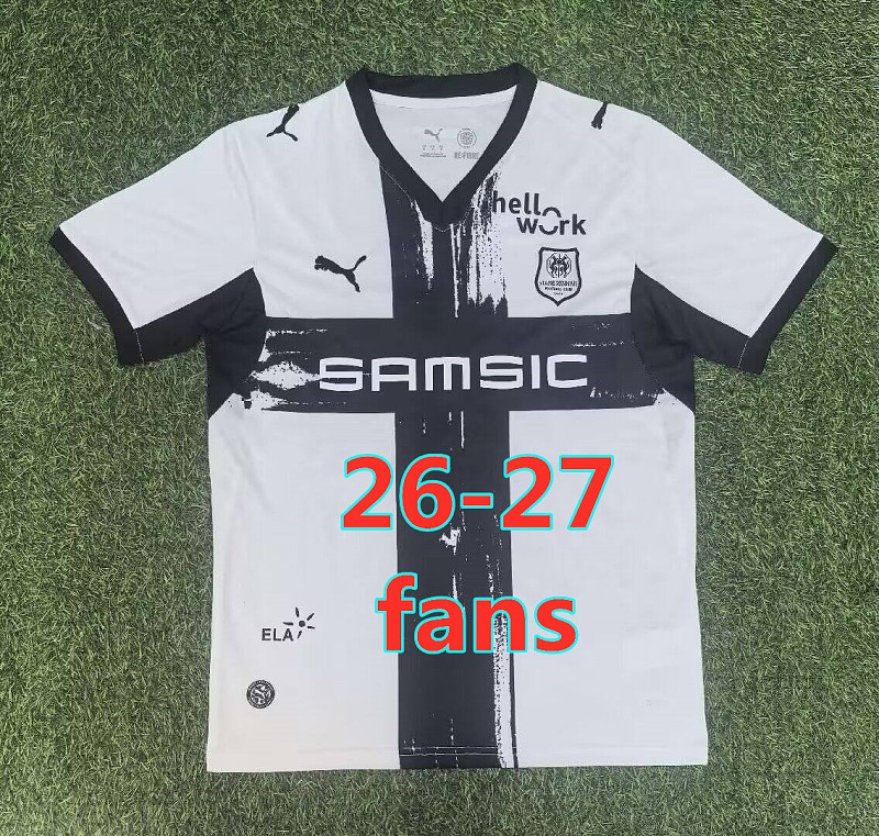 26-27 Rennais Away Ans Version Jersey S-4XL