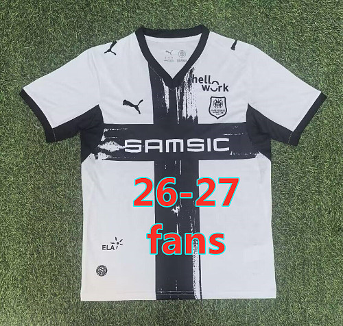 26-27 Rennais Away Ans Version Jersey S-4XL