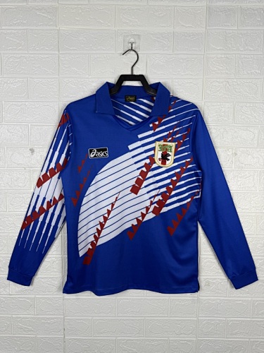 Japan Retro TopThai Quality Home Jersey Long Sleeve S-2XL