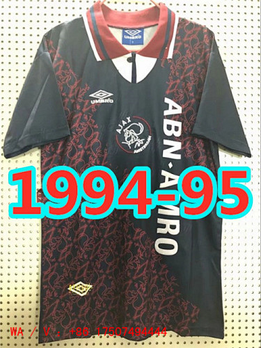 Ajax S-Xxl Retro Away Jersey