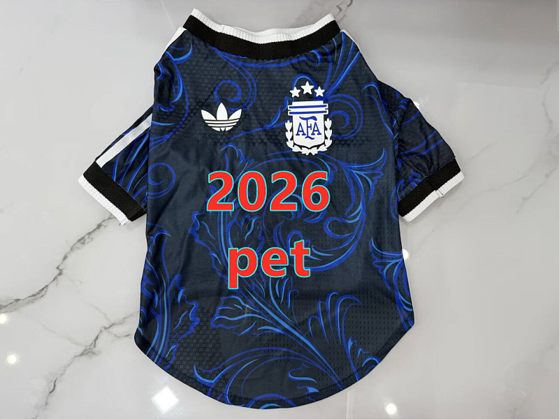 Argentina Away Pet Jersey S-2XL