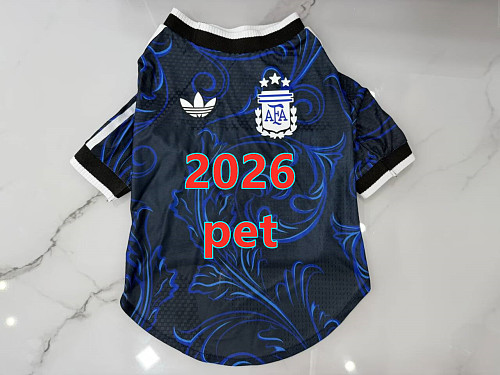 Argentina Away Pet Jersey S-2XL