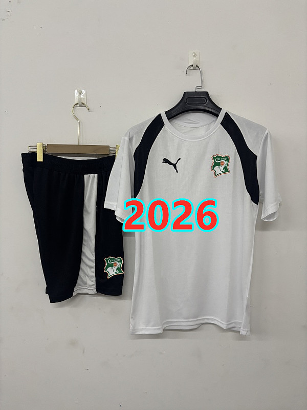 Cote D'Ivoire Short Sleeve Tracksuit Kit S-3XL