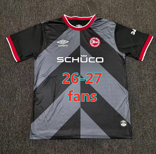 26-27 Bielefeld Away Fans Version Jersey S-4XL