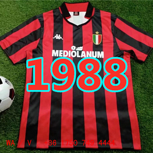 AC Milan S-Xxl Retro Jersey AC