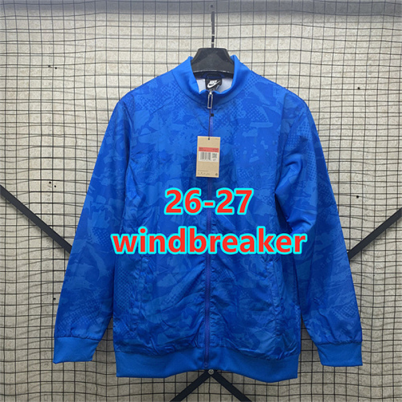 26-27 Barcelona Embroidery Windbreaker S-2XL