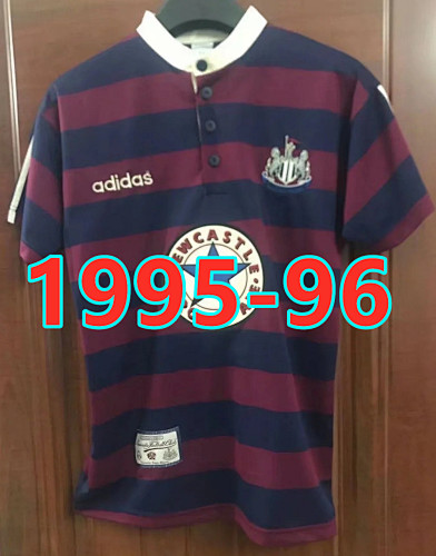 Newcastle United Retro TopThai Quality Away Jersey S-2XL
