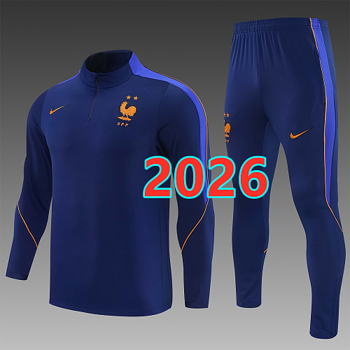 France Long Sleeve Tracksuit S-2XL