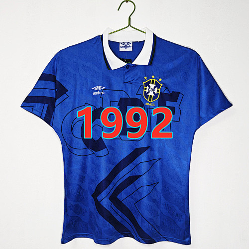 Brazil Away Retro Jersey S-2XL