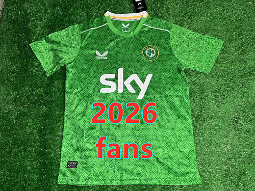 Ireland Home Fans Version Jersey S-4XL