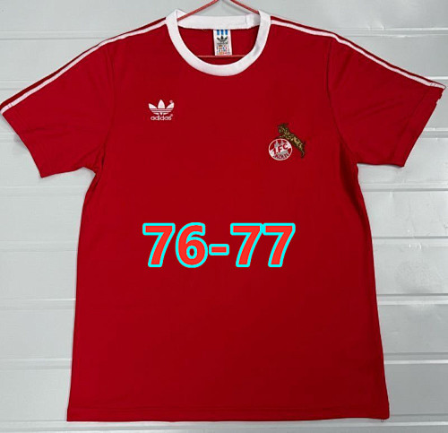 76-77 Koln Away Retro Jersey S-2XL