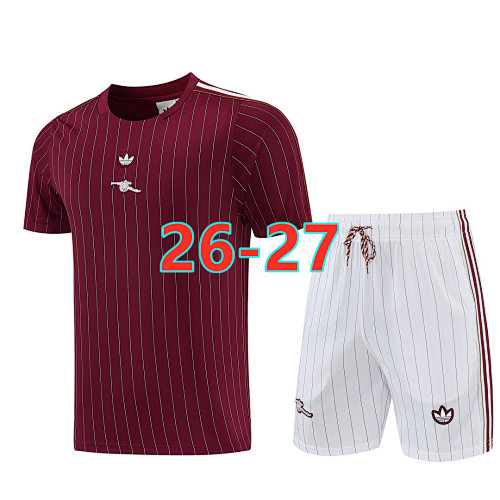 26-27 Arsenal Short Sleeve Tracksuit S-2XL