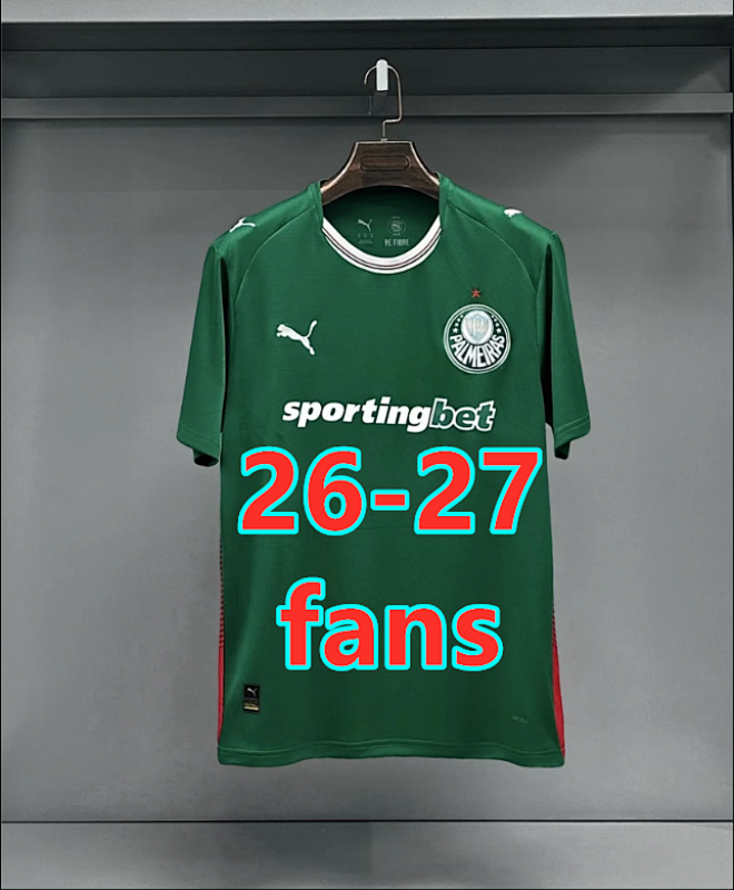 26-27 Palmeiras Home Fans Version Jersey S-4XL