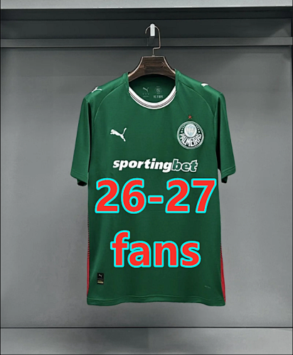 26-27 Palmeiras Home Fans Version Jersey S-4XL