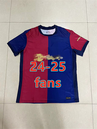 24-25 Barcelona Home Fans Version Jersey S-4XL