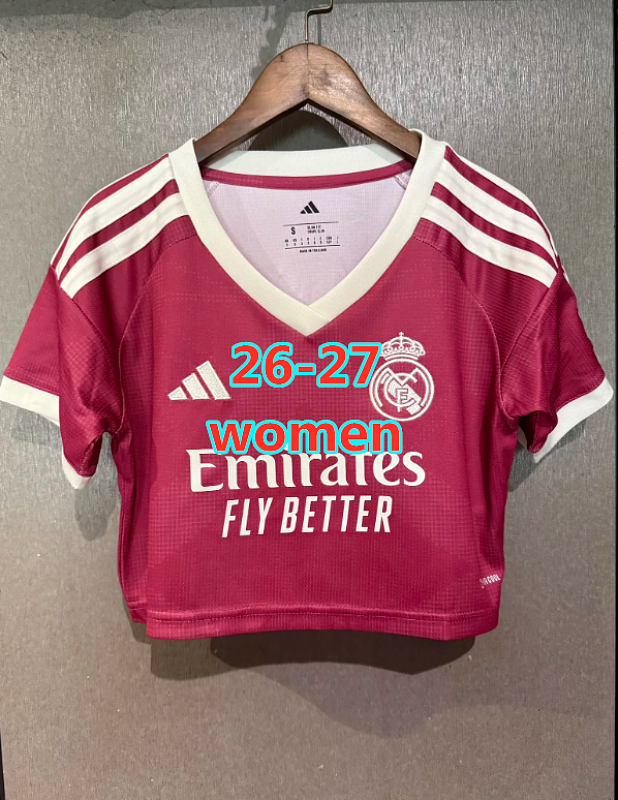 26-27 Real Madrid Third Women Short Jersey S-2XL