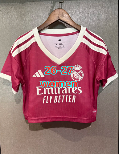 26-27 Real Madrid Third Women Short Jersey S-2XL