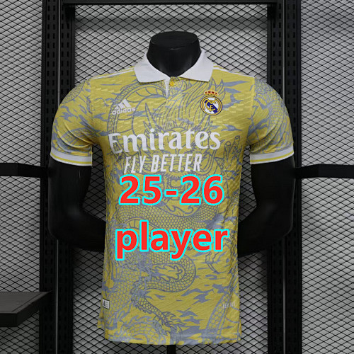 25-26 Real Madrid Special Player Version Jersey S-2XL