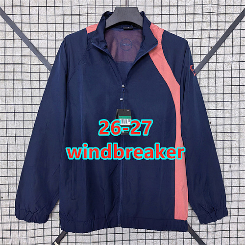 26-27 Barcelona Embroidery Windbreaker S-2XL