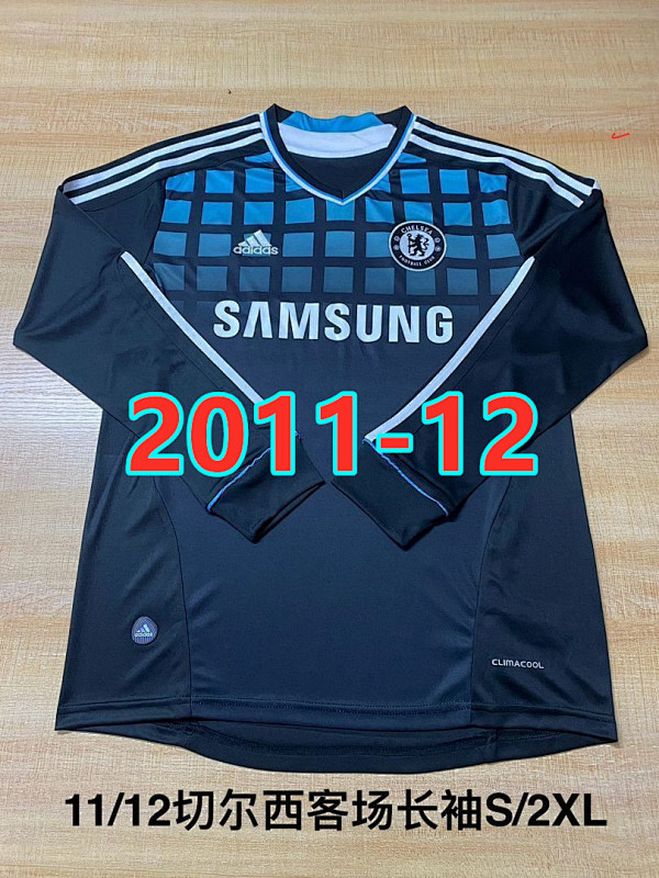 Chelsea Away Retro Long Sleeve Jerseys S-2XL