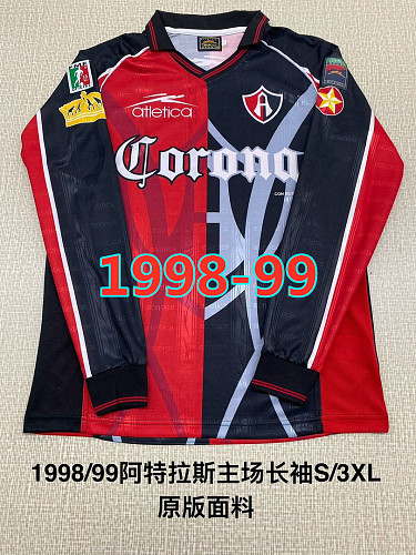 Atlas Home Retro Long Sleeve Jersey S-3XL