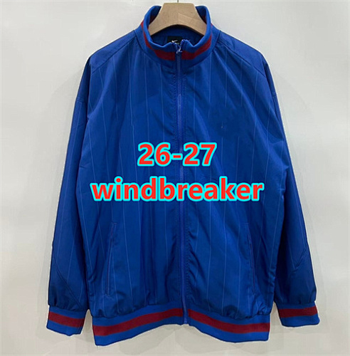 26-27 Barcelona Embroidery Windbreaker S-2XL