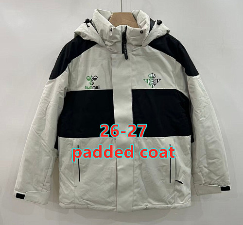 26-27 Real Betis Padded Coat S-2XL